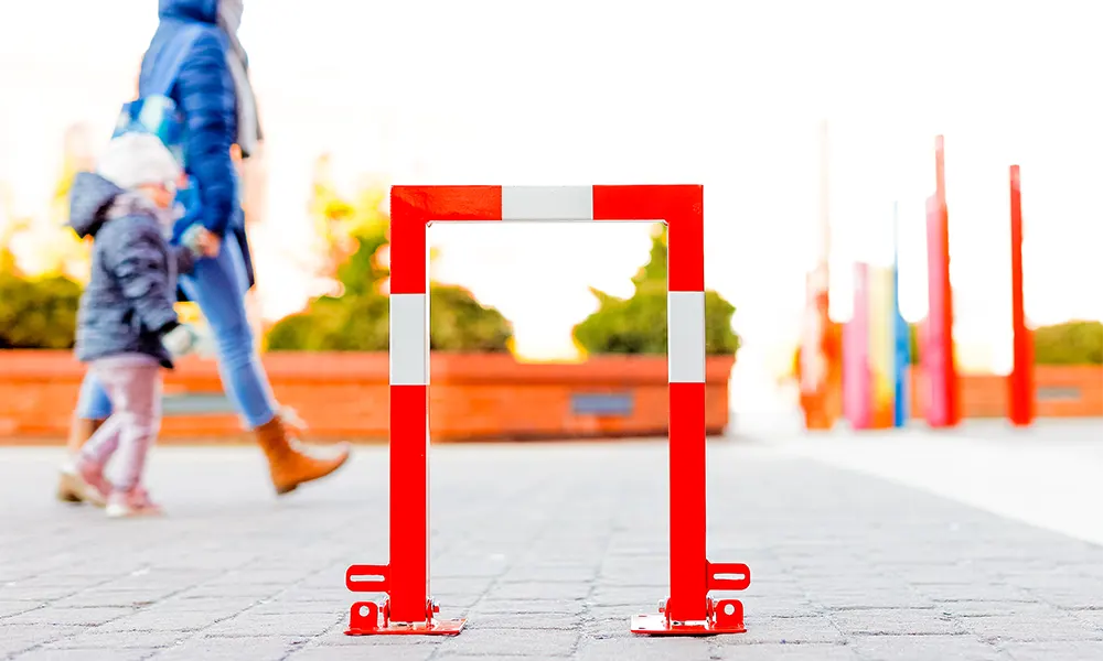 Bloqueador de estacionamiento R4