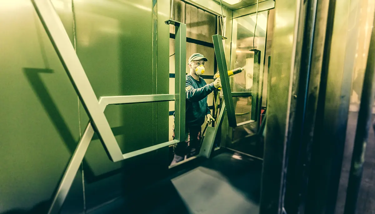 Pintura en polvo: ¿Cómo lo hacemos?