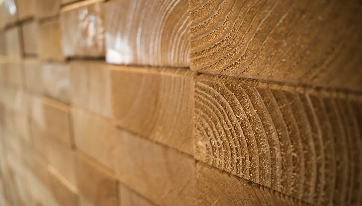 La madera – el corazón del banco