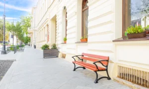 Banco Urbano con reposabrazos