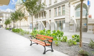 Banco Urbano con reposabrazos