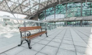 Banco Viena con reposabrazos