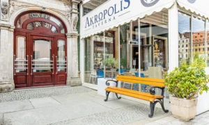 Banco Viena con reposabrazos