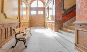 Banco Viena con reposabrazos