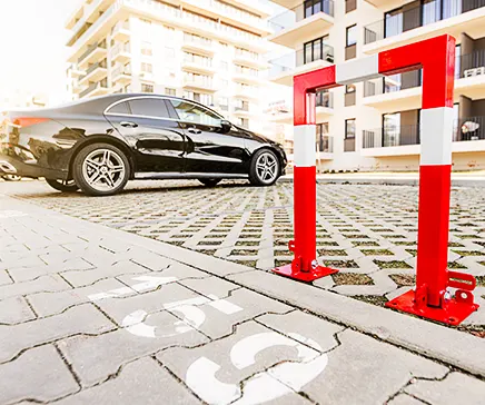 Bloqueadores de estacionamiento