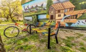 Banco Gladiador Solid con reposabrazos