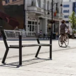 Banco Gladiador Solid con reposabrazos