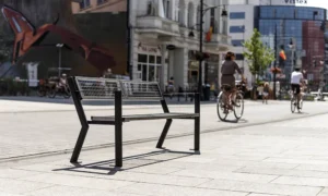 Banco Gladiador Solid con reposabrazos