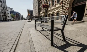 Banco Gladiador Solid con reposabrazos