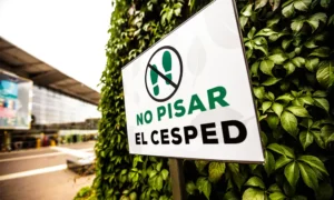 Cartel informativo grande