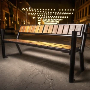 Banco Gladiador Prestige con reposabrazos