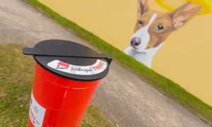 Papelera canina Tobi