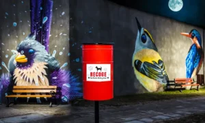 Papelera canina Tobi