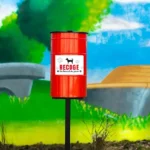 Papelera canina Tobi