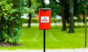 Papelera canina Tobi