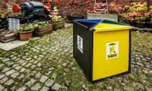 Papelera de reciclaje Amapola