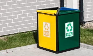 Papelera de reciclaje Amapola