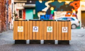 Papelera de reciclaje Centurión ECO