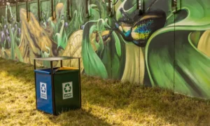 Papelera de reciclaje Magnolia