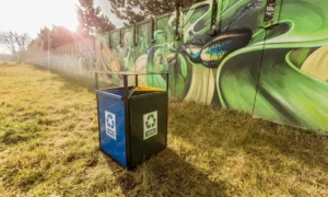 Papelera de reciclaje Magnolia