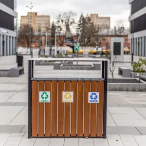 Papelera de reciclaje Narciso