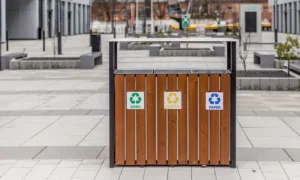 Papelera de reciclaje Narciso