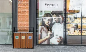 Papelera de reciclaje Narciso