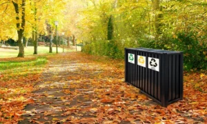 Papelera de reciclaje Nero