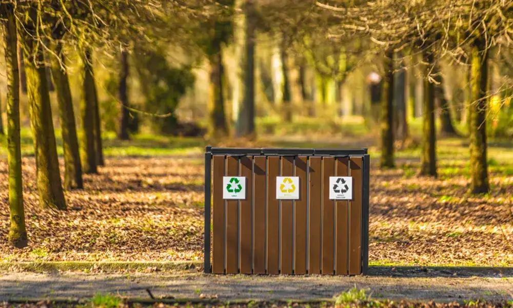 Papelera de reciclaje Petunia