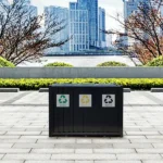 Papelera de reciclaje Nero