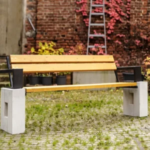 Banco Roma con reposabrazos