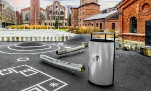 Papelera Miami II 300L