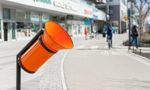 Papelera para ciclistas RE-CICLO