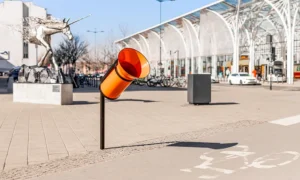 Papelera para ciclistas RE-CICLO