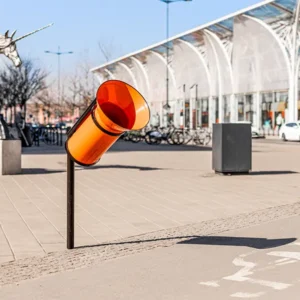 Papelera para ciclistas RE-CICLO