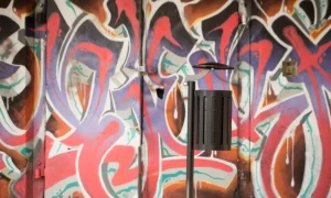 Papelera Sofia con techo