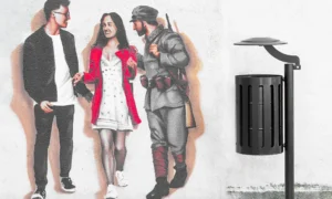 Papelera Sofia con techo