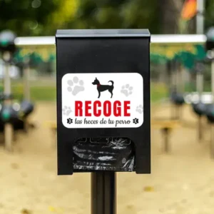 Poste para el dispensador