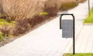 Papelera Municipal Pro para ayuntamientos mobiliario urbano elegante