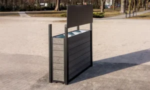 Papelera de reciclaje Narciso WPC