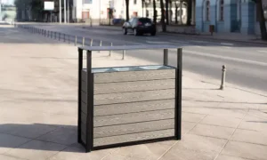 Papelera de reciclaje Narciso WPC