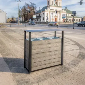 Papelera de reciclaje Narciso WPC